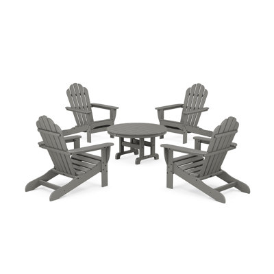 Ensemble de conversation avec chaise Adirondack 5 pièces Monterey Bay