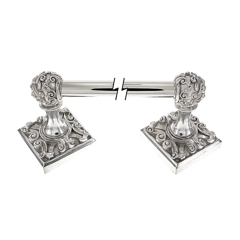 Sforza Wall Mounted Towel Bar, Polished Nickel