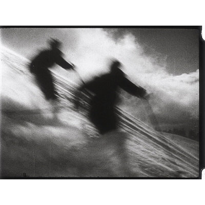 Vintage Ski Air Print by Chris Dunker
