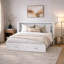 Commode et lit escamotable avec matelas 6 po, rangement et chargeur intégré Atiyah-1845478454-1845478453