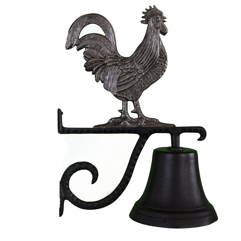 Cast Weather Resistant Metal Animals Bell, Swedish Iron