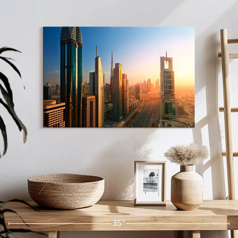 Dubai City Sunset