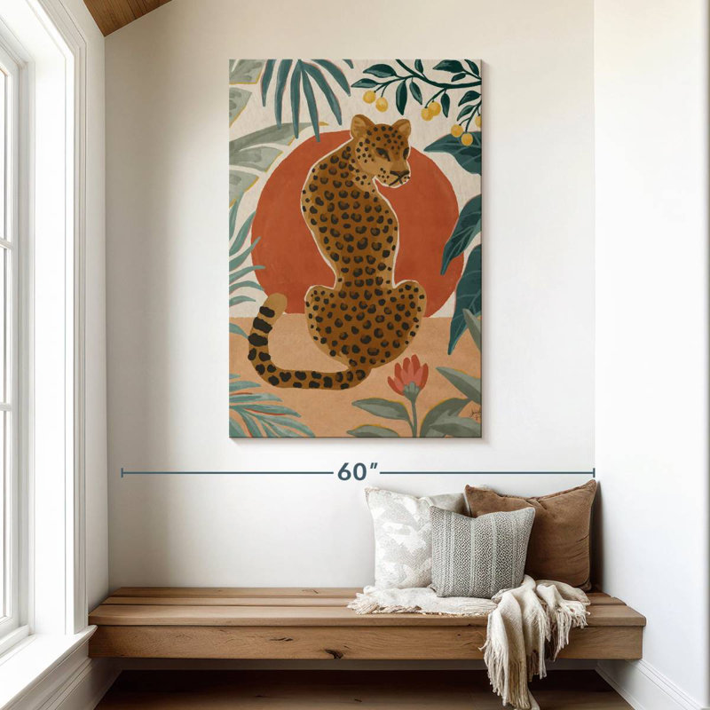 Beauté des gros chats Brampt, H 48 po x l 32 po
