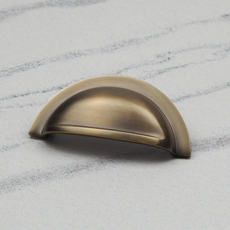 76mm Antique Brass Cup Handle, 76mm Cup