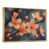 Toile avec cadre flottant or