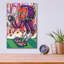 «Le touriste» par Ric Stultz, art mural en verre acrylique-2113558134