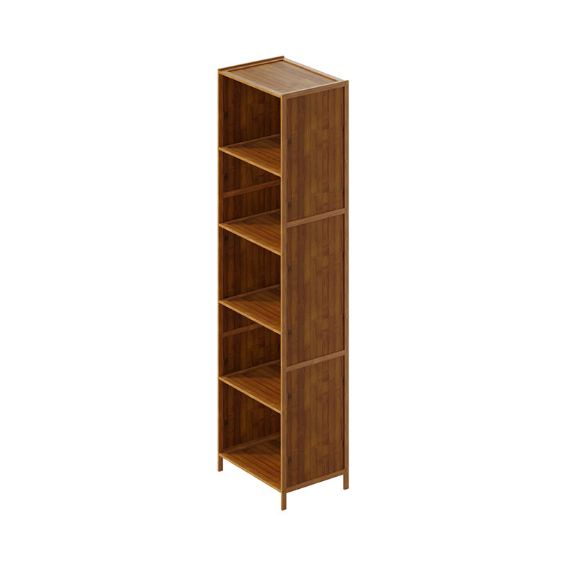 43cm W Bookcase, 5 Shelves (155cmH  x 43cmW  x 3cmD)
