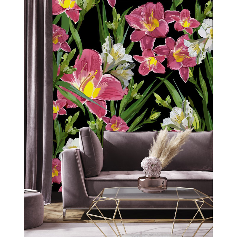 Wall Mural, 0.84' W x 8.34' L