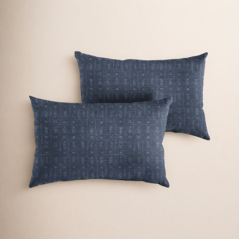 Davant Sunbrella® Lumbar Rectangular Indoor/Outdoor Pillow Cover & Insert, 13" x 20"