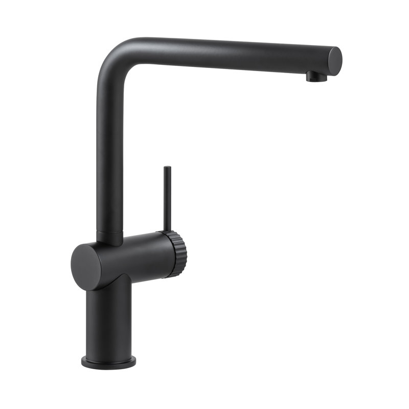 Abode Fraction Single Lever Tap, Matte Black