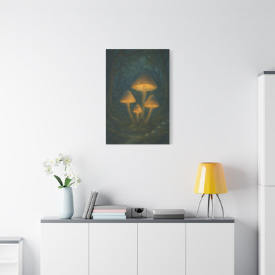 Aaroon Single Picture Frame Print on Canvas