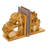 Cole And Grey Polystone Ginkgo Tree Decorative Bookends