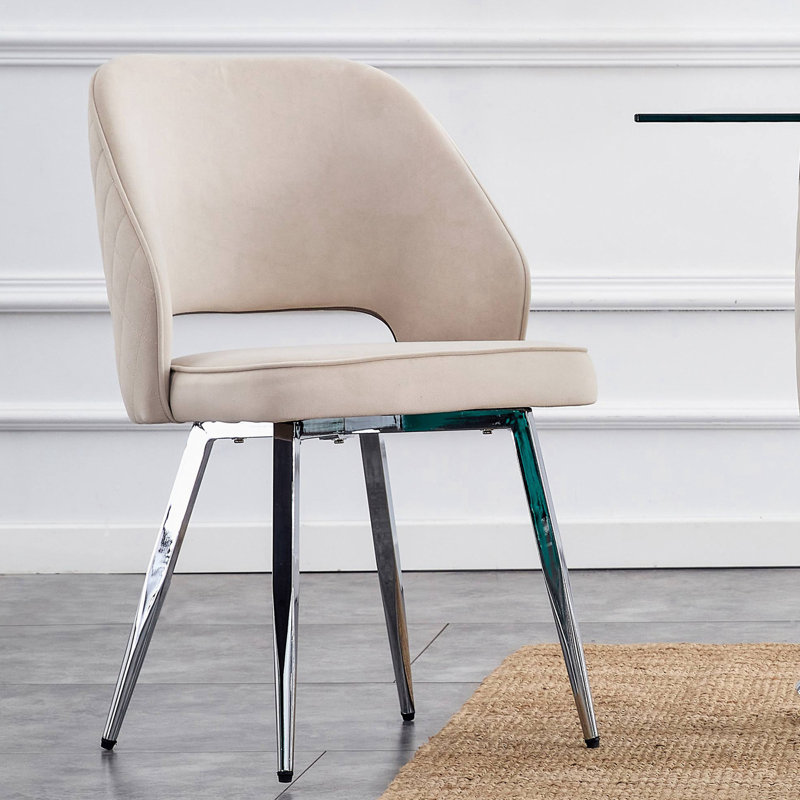 Chaise d'appoint en lin