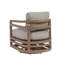 Stillwater Cove Outdoor Teak Swivel Armchair