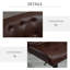 Ensemble de 2 tabourets réglables à hauteur de bar, coussin rembourré épais et repose-pieds en métal pour plus de confort et de style dans les bars à domicile