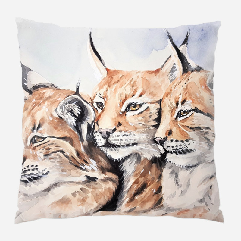 Coussin de caractéristiques Alexandrina, Microsuède, Intérieur