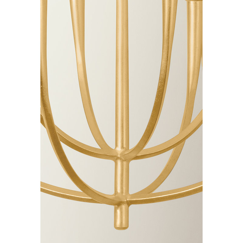 Alsen Pendant, 24.5" H x 33.5" W x 33.5" D, 8 Lights