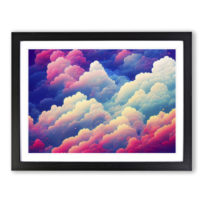 Fluffy Clouds Vol.2 - Single Picture Frame Painting