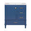 Armoire de meuble-lavabo moderne 30 po avec lavabo et rangement-569088343-569088342