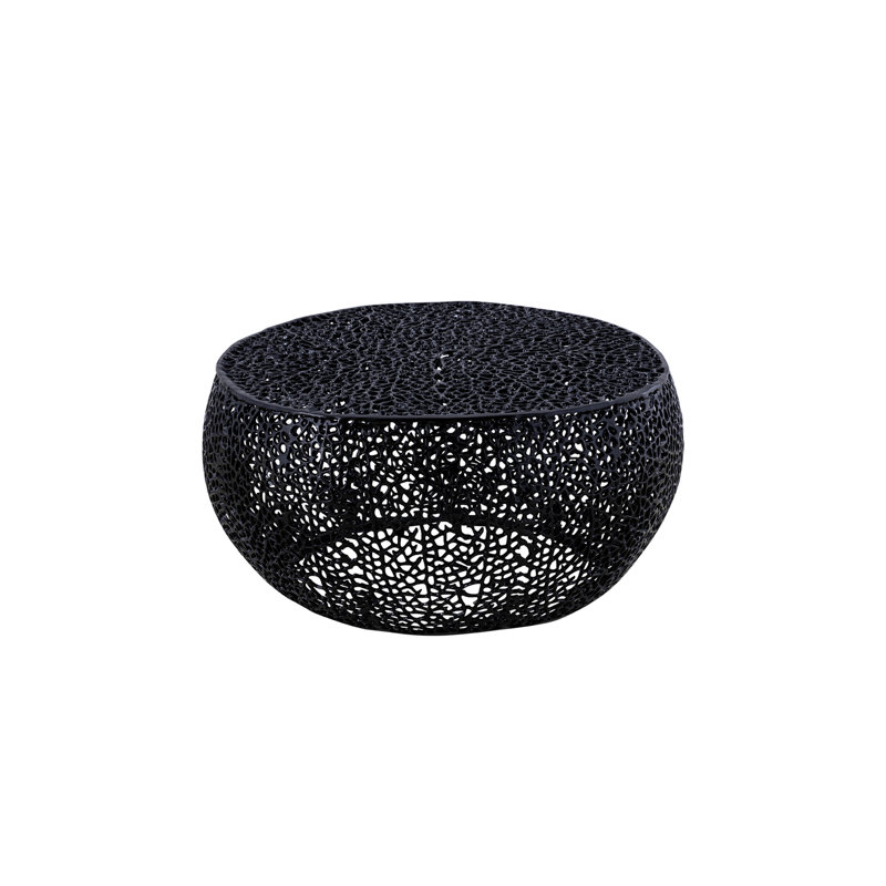 Round Coffee Table, Black