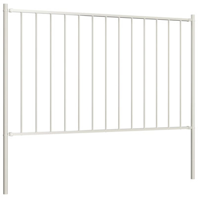 Chourasiya Fence Panel with Posts Powder-coated Steel