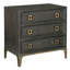 Triple Drawer Nightstand, Edgewater Finish