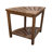 Mitch 22.25'' W Bamboo Corner Shower Bench-368199435