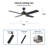 52" Pull Chain Ceiling Fan with Light-696807984