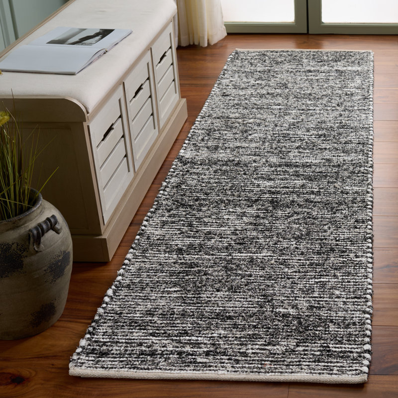 Cape Cod 154 Hand Woven Performance No Pattern Rug, Runner 2'3" x 8'