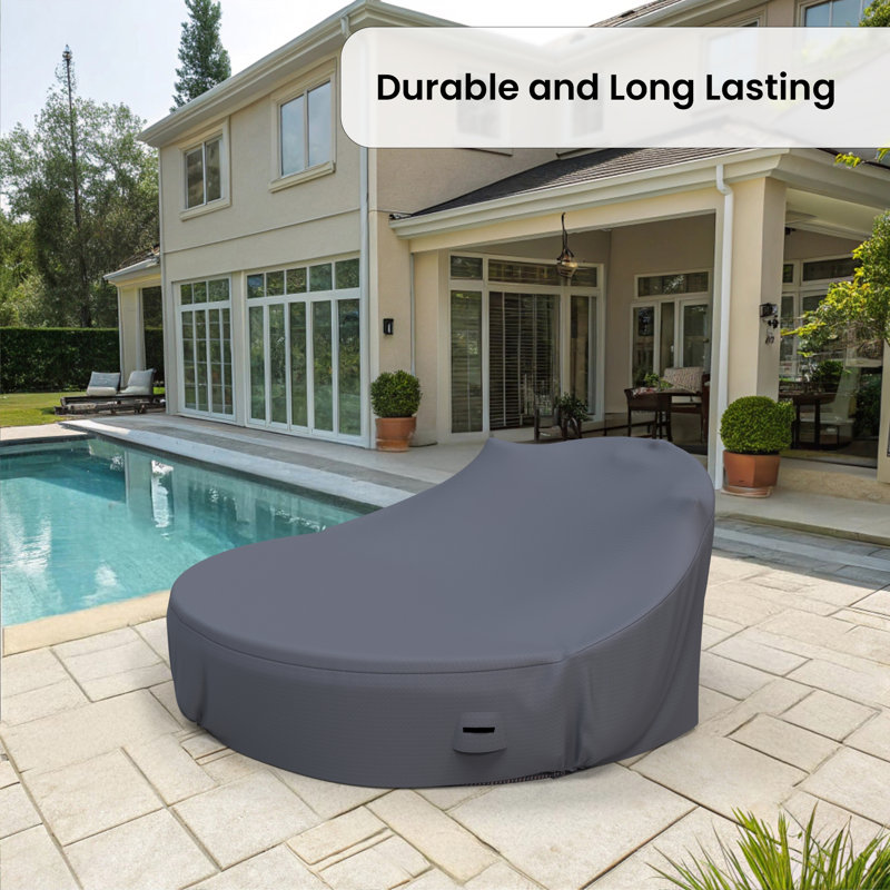 Housse pour lit de jour d'extérieur 75,5 po Alleshia Covers & All