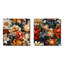 Hoy - Ensemble de 2 carrés à motif floral en métal-102678010