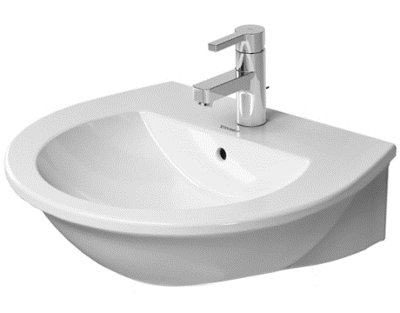 Darling New Vitreous China U-Shaped Wall Mount Bathroom Sink