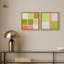 "Pastel Minimal Boho Art", ensemble de 2 impressions sur toile par -709466573-709466613-709466619