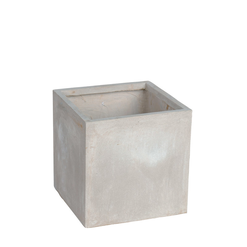 SQUARE PLANTER, 12" H x 11.81" W x 11.81" D