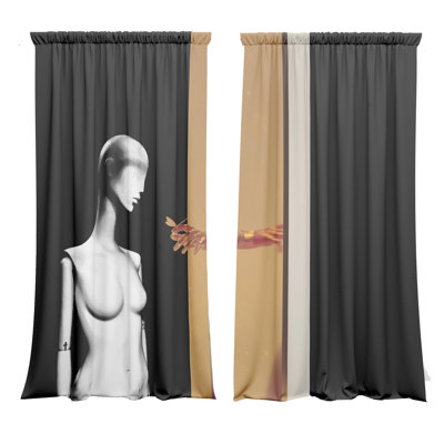 Irlene Blackout Curtain Panel Pair