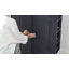 Armoire à coudre pliante 2 en 1 avec bureau rabattable, support à 23 bobines, station de chargement latérale, rangement à l'épreuve de la poussière et roues verrouillables - poste de travail peu encombrant pour la maison-126423073