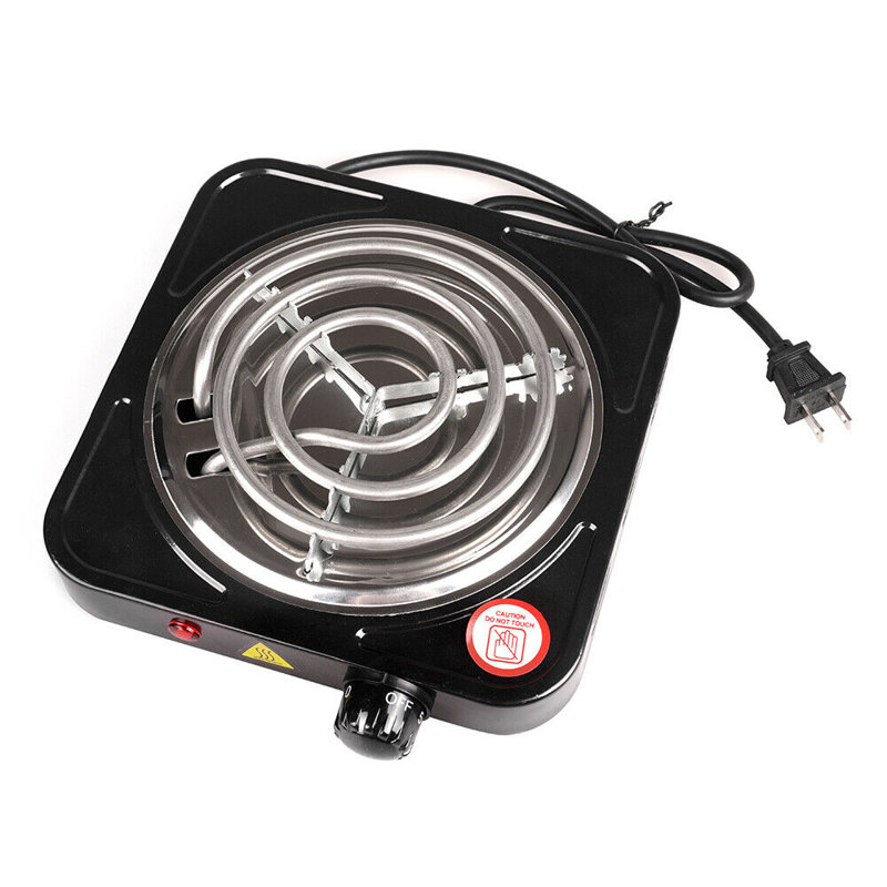 Brûleur électrique portatif simple 1000W