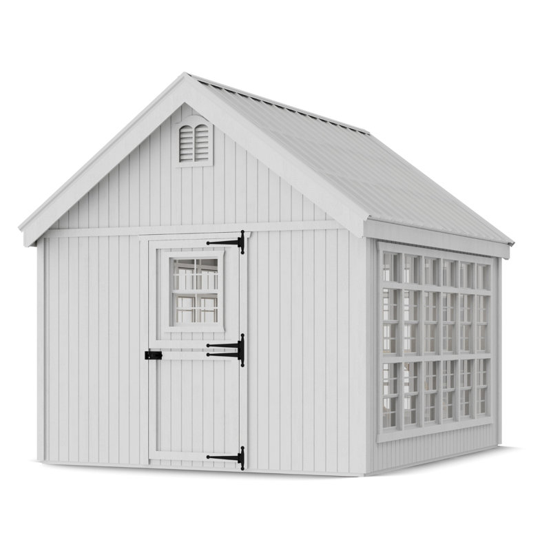 Colonial Gable Greenhouse, 10' x 12', No