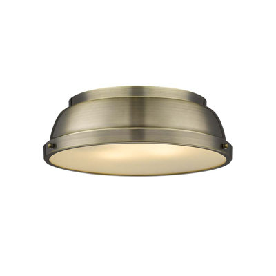 Calico Steel Flush Mount