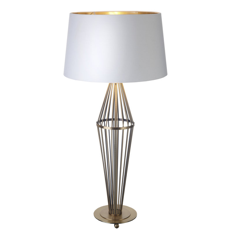 Cosette Metal Lamp Base Lamp, Antique Brass