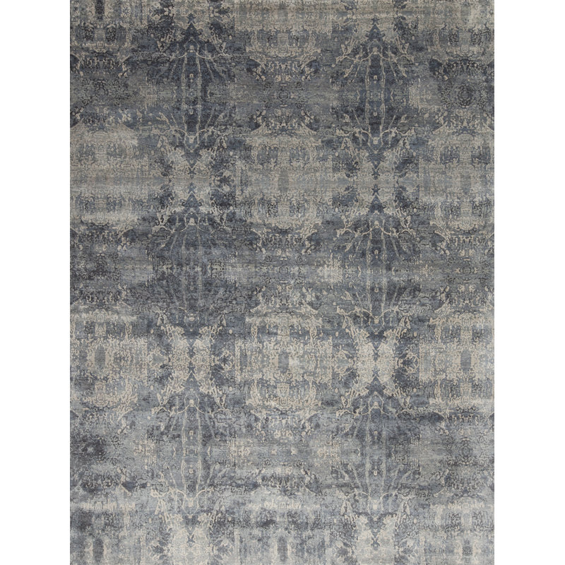 Luxurious Collection One-of-a-Kind 9.0 X 12.0 Hand Knotted Area Rug