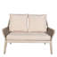 49.6" Acacia Outdoor Loveseat With Cushions