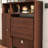 Multifunctional Folding Dining Table With Wall-mounted Sideboard