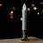 LED Christmas Candle Lamp With Automatic Timer - 8.5" - Clear - Set Of 4