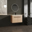 Meuble-lavabo de 30 po avec lavabo à poser en résine-125539042
