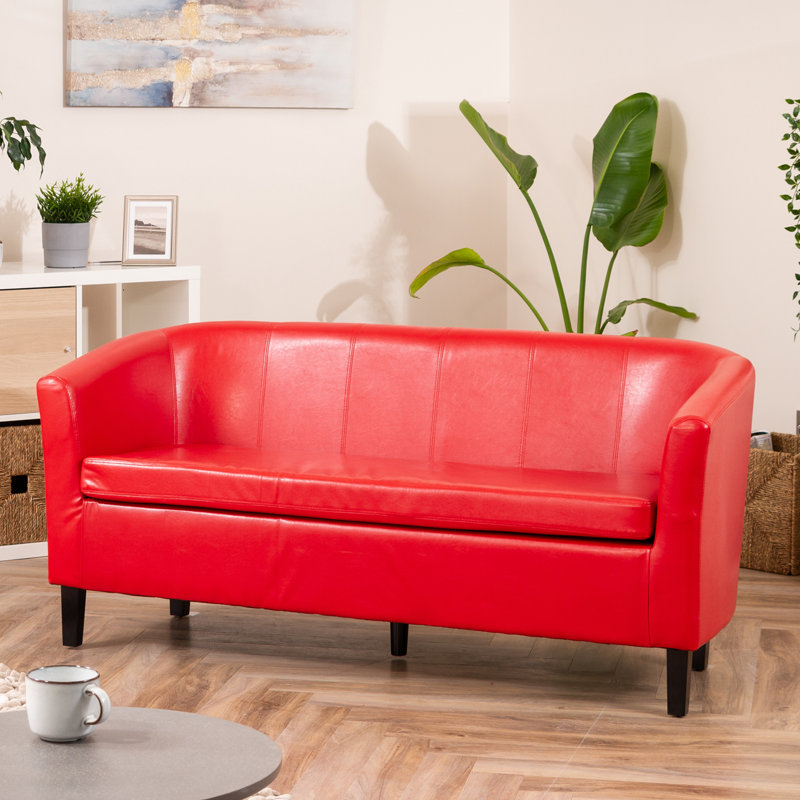Lanesha 3 Seater Sofa, Red