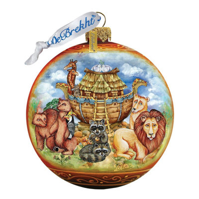 Holiday Splendor Noah's Ark Ball Ornament
