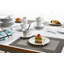 Classico Piece Porcelain China Dinnerware Set - Service for 6