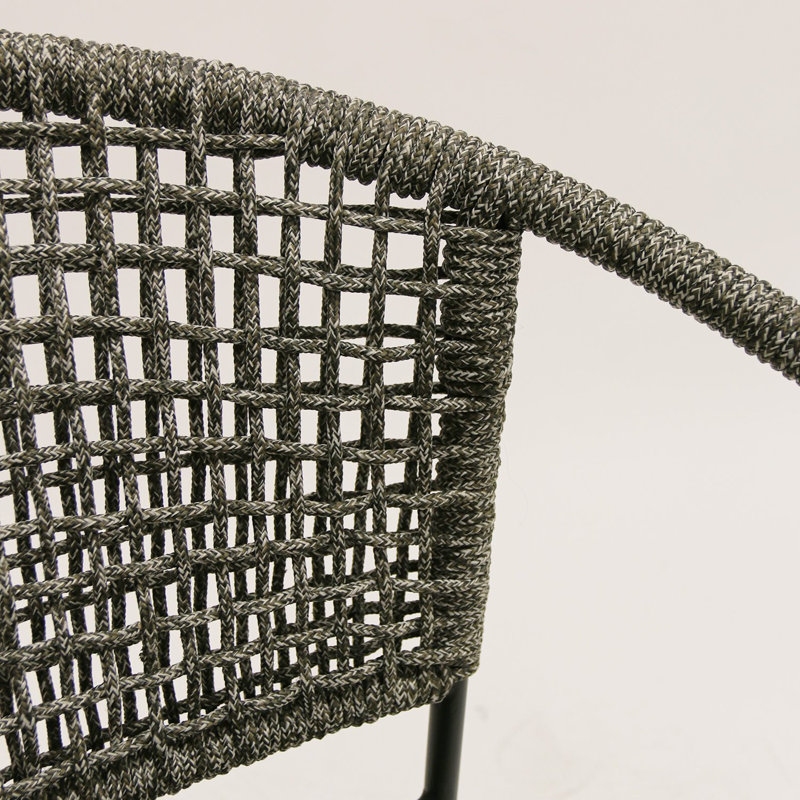 Fauteuil Cove / gris anthracite / blanc, Vert/blanc