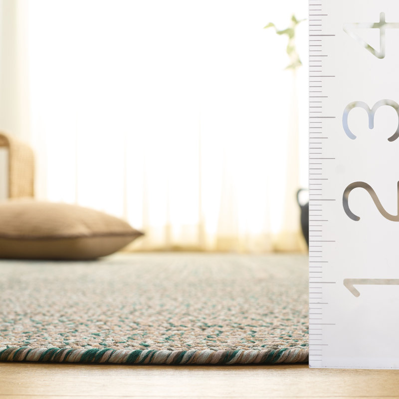 Tapis d'intérieur / extérieur tressé tissé à la main Performance, Ovale 3 pi x 5 pi